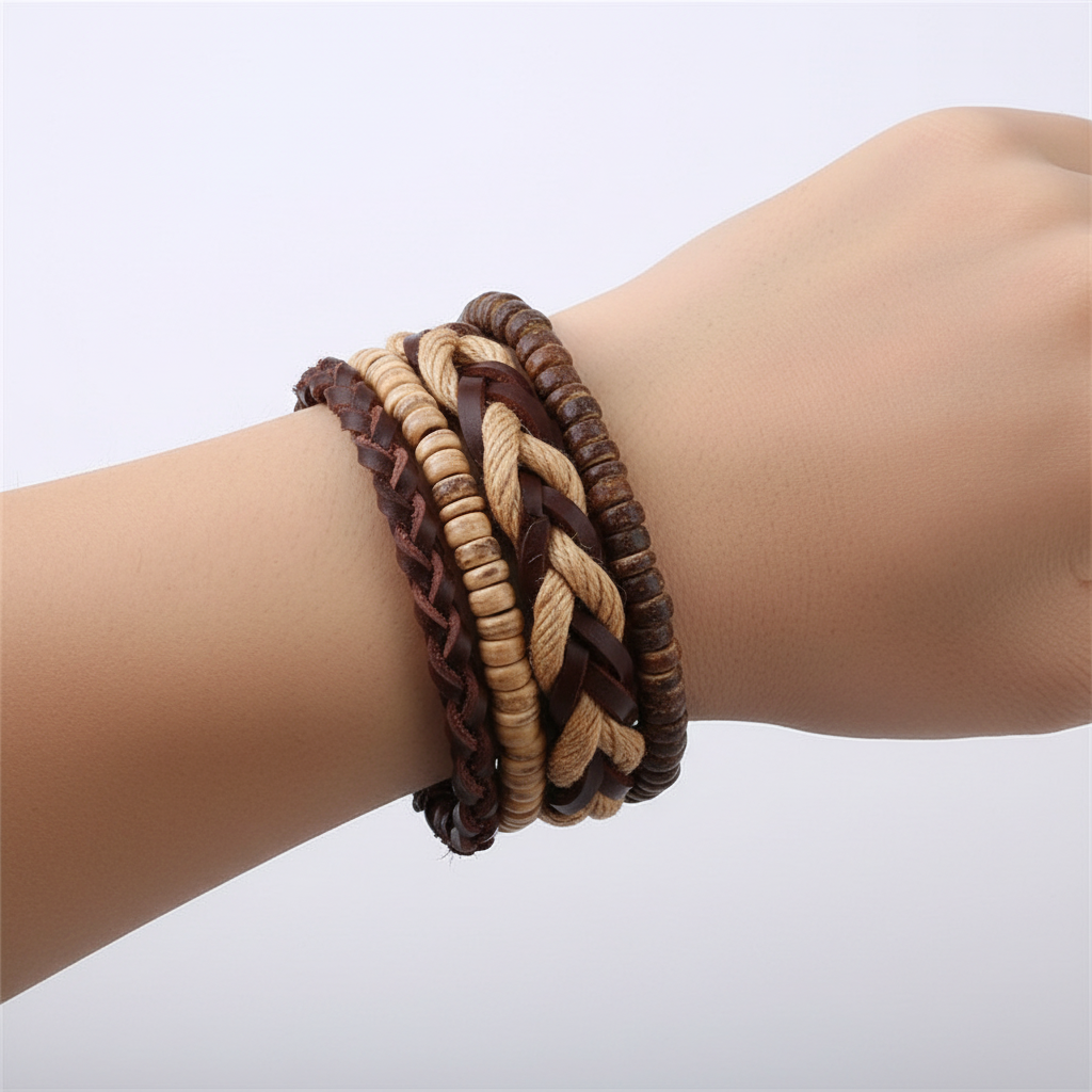 4-Teiliges Armband-Set - RebelStyle