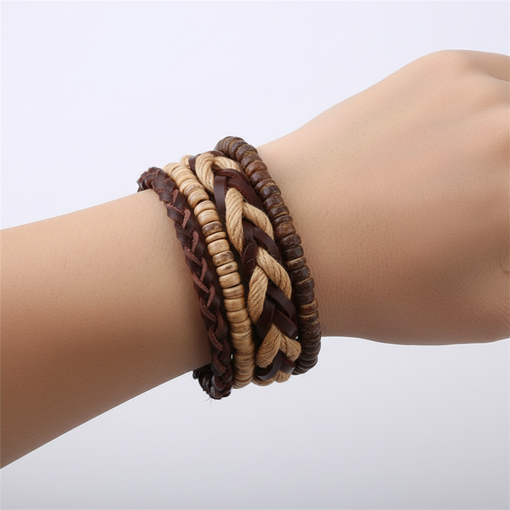 4-Teiliges Armband-Set - RebelStyle