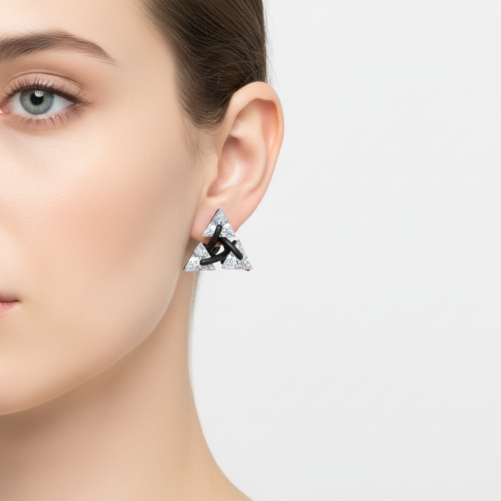 925 Silber Ohrringe - TriadCharm