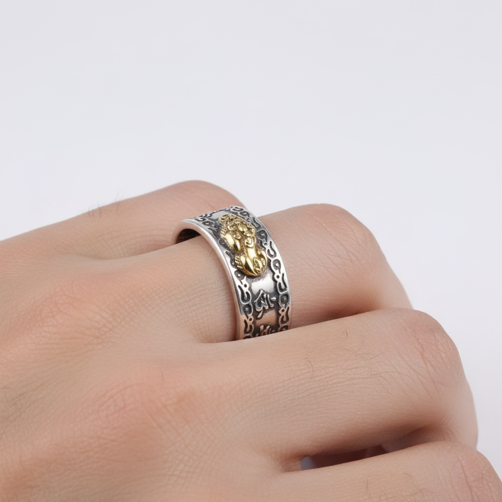 925 Silberring - PixiuRing