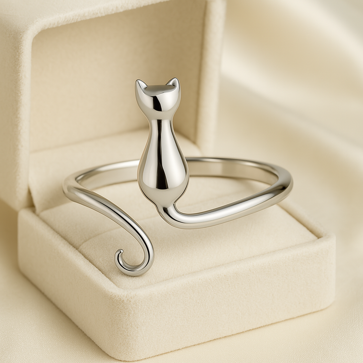 925 Sterling Silberring - CatMagic