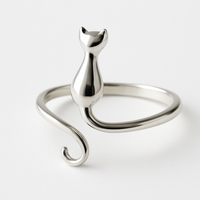 925 Sterling Silberring - CatMagic