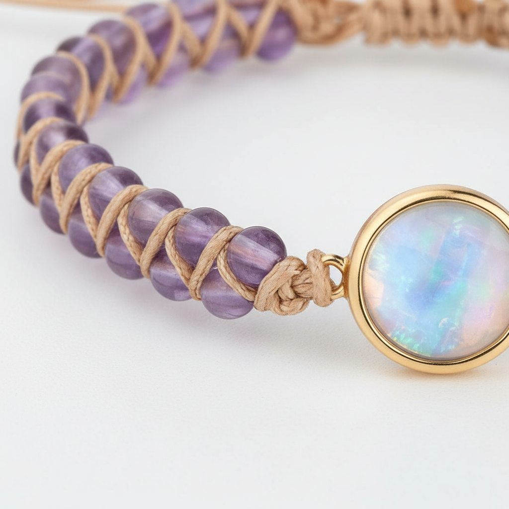 Armband Aus Amethyst - HarmonyBracelet