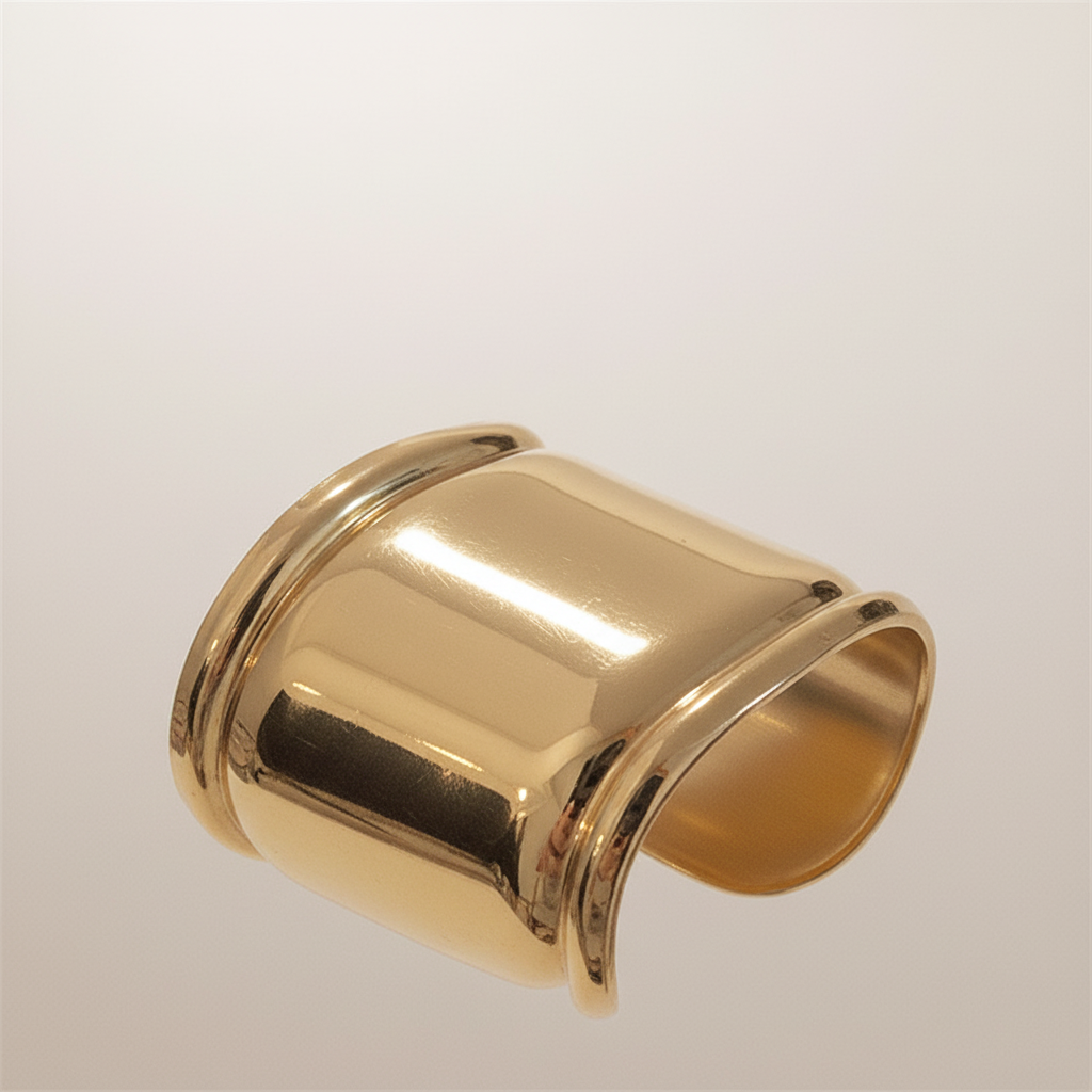 Asymmetrisches Armband Aus Metall - FashionFlair