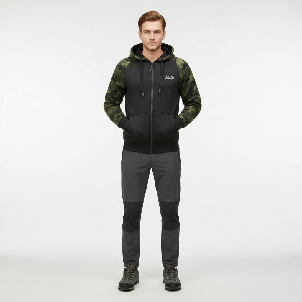 Camo Fleecejacke Für Herren - Dominik