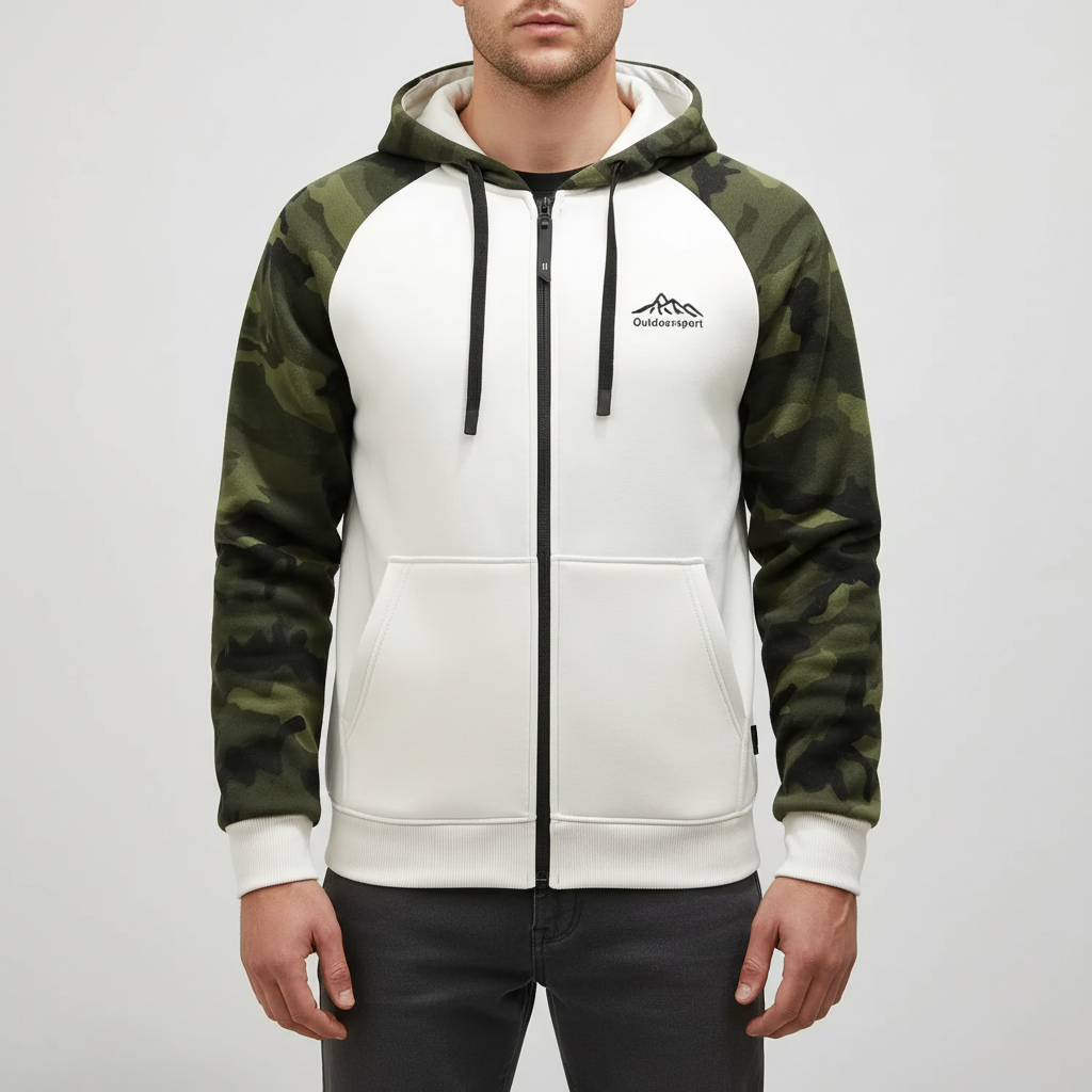 Camo Fleecejacke Für Herren - Dominik
