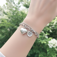 Charm-Armband Mit Herz - LoveGleam