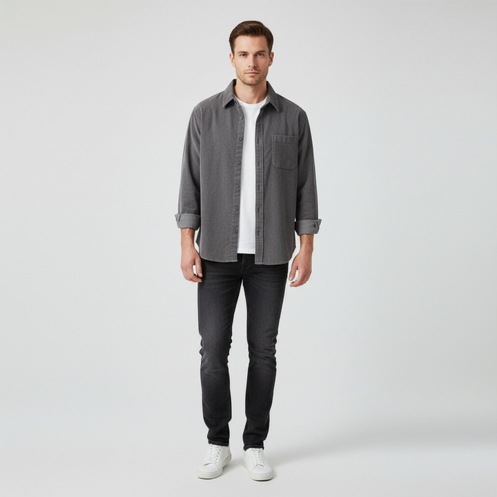 Corduroy Herrenhemd -  Noah