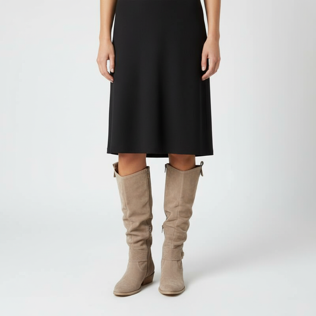 Damenstiefel Aus Kunstsuède -  Laura