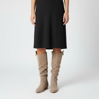 Damenstiefel Aus Kunstsuède -  Laura