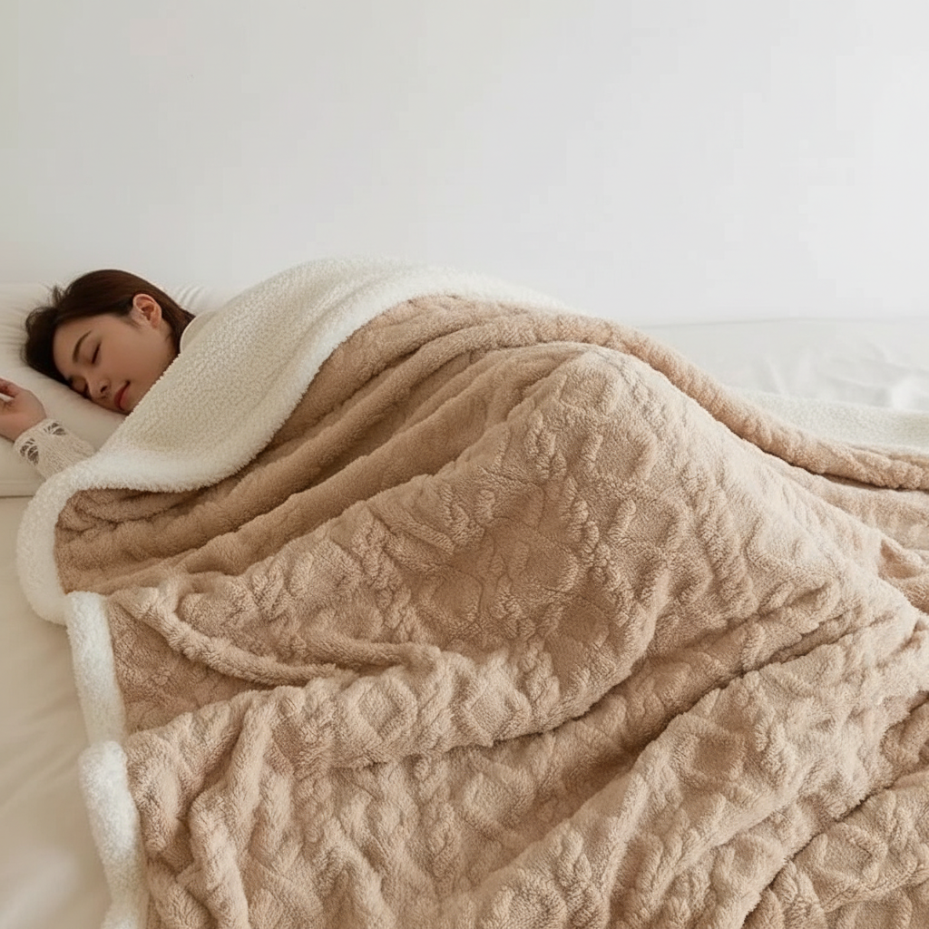 Doppelseitige Schlafdecke - WoolDream