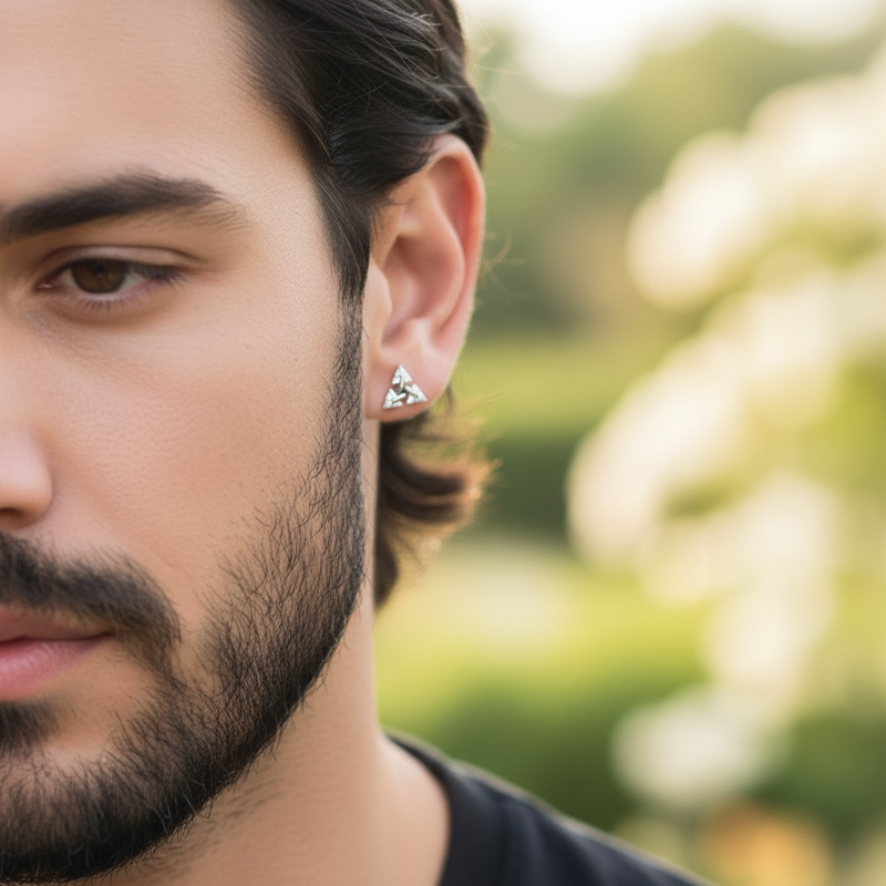 Dreieckige Ohrringe - Trianglance