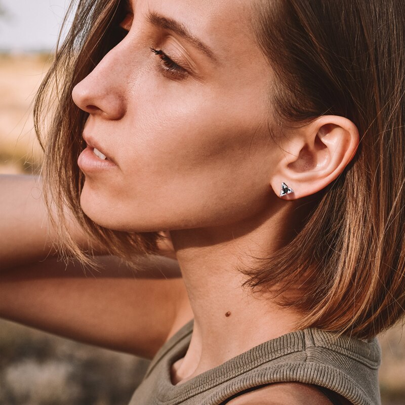 Dreieckige Ohrringe - Trianglance