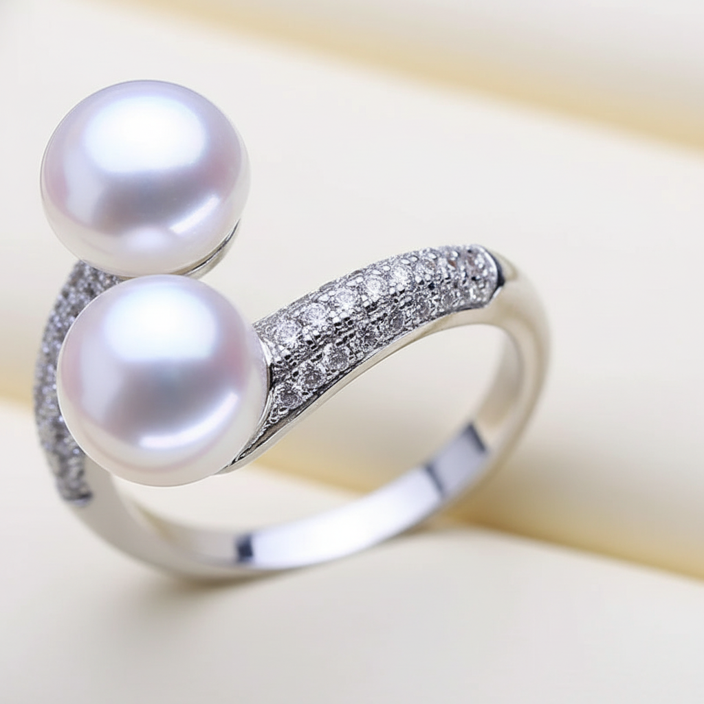 Echter Perlring - GlimmerLight