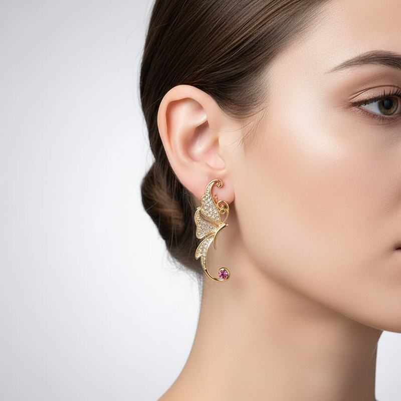 Edelmetall Ohrring - LightEar