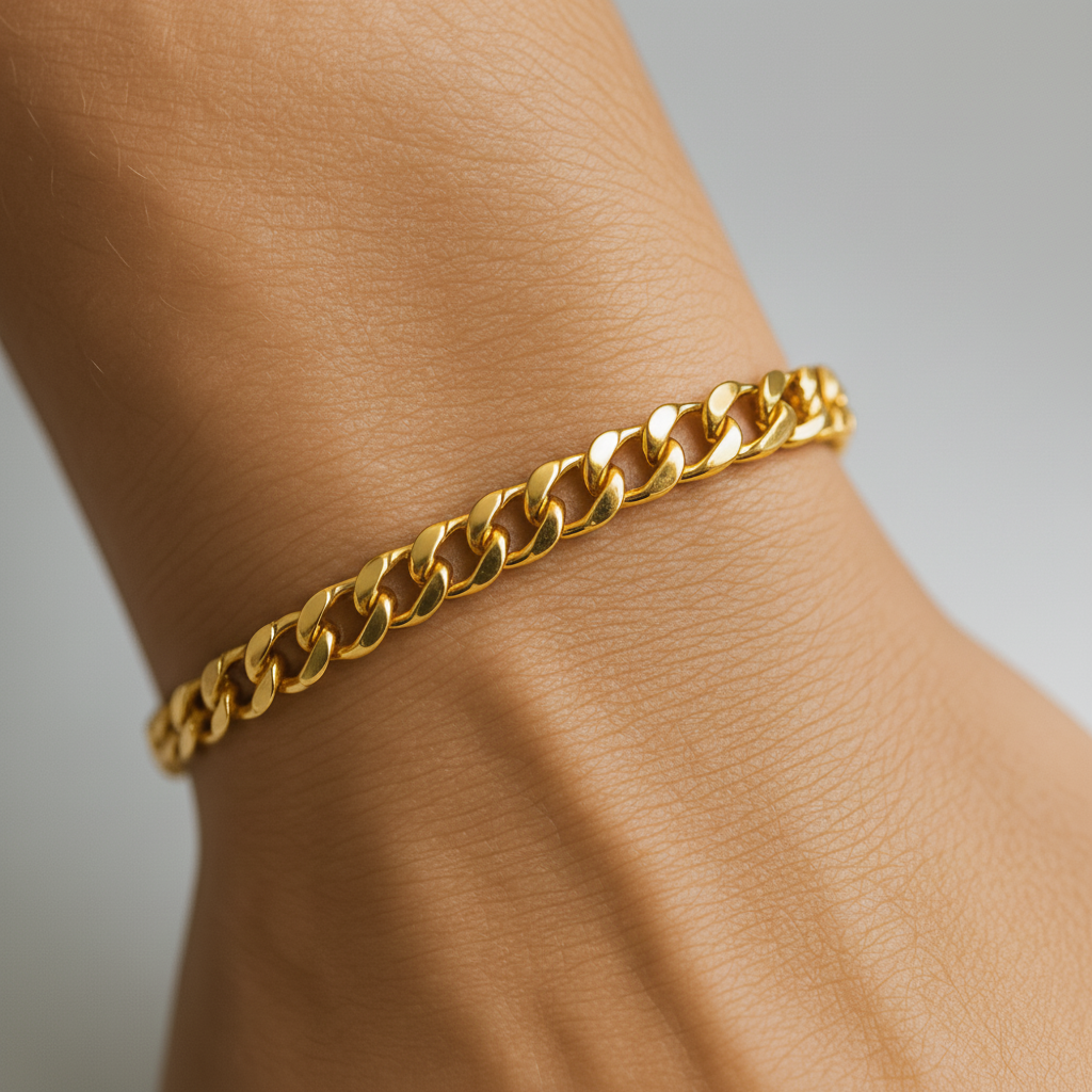 Edelstahl Kettenarmband - ChainGlow