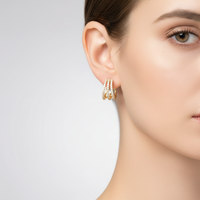 Edelstahl Ohrstecker - LusterLeaf