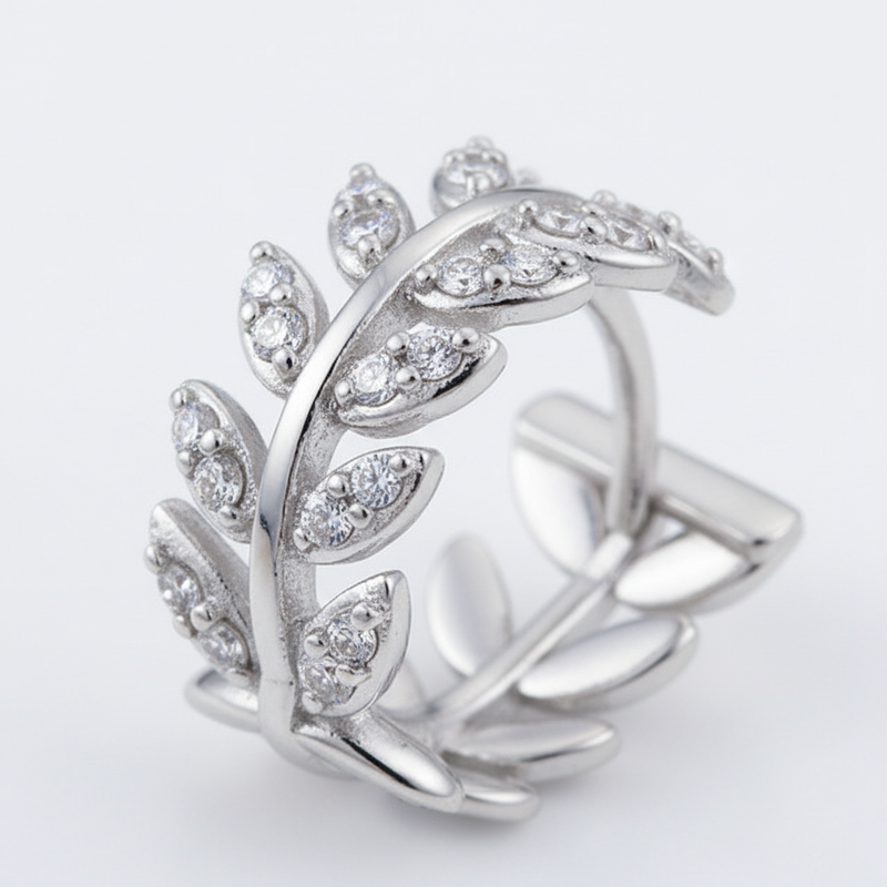 Edelstahl Ohrstecker - LusterLeaf