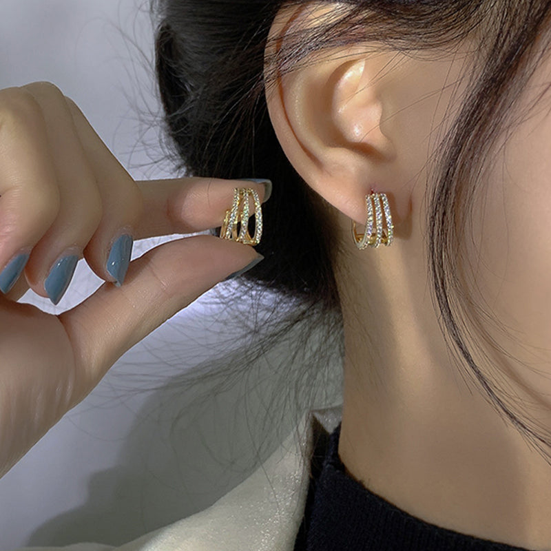 Edelstahl Ohrstecker - LusterLeaf