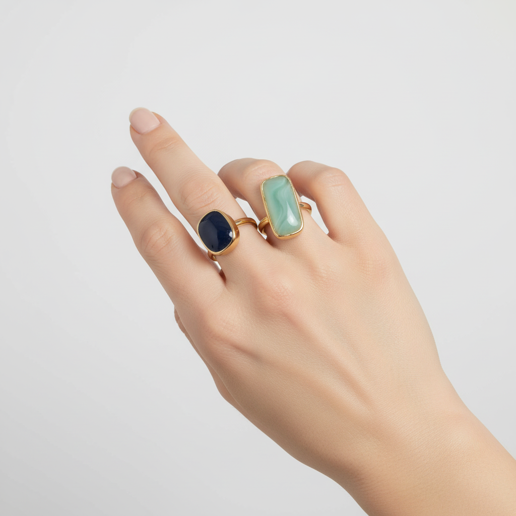 Edelsteinring Mit Aquamarin - AquaRiva