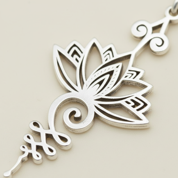 Edler Lotus-Anhänger - LotusGlow