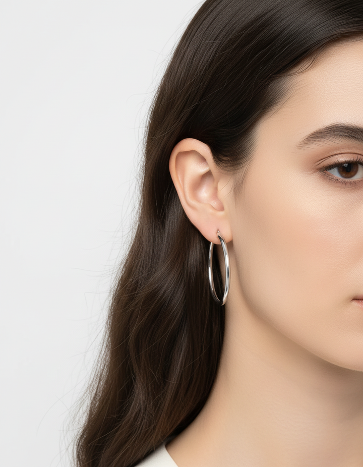 Einfache Creolen - GoldenRings