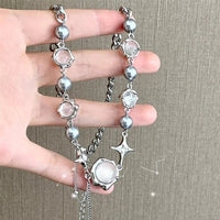 Einstellbare Halskette - SparklePearl