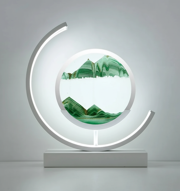 Einzigartige Sandlandschaft Lampe - SerenityLamp