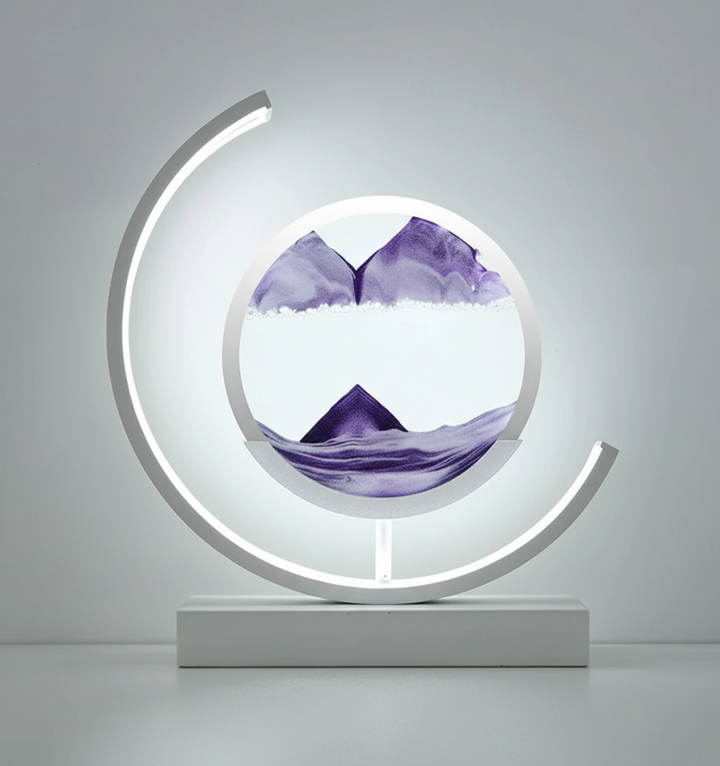 Einzigartige Sandlandschaft Lampe - SerenityLamp