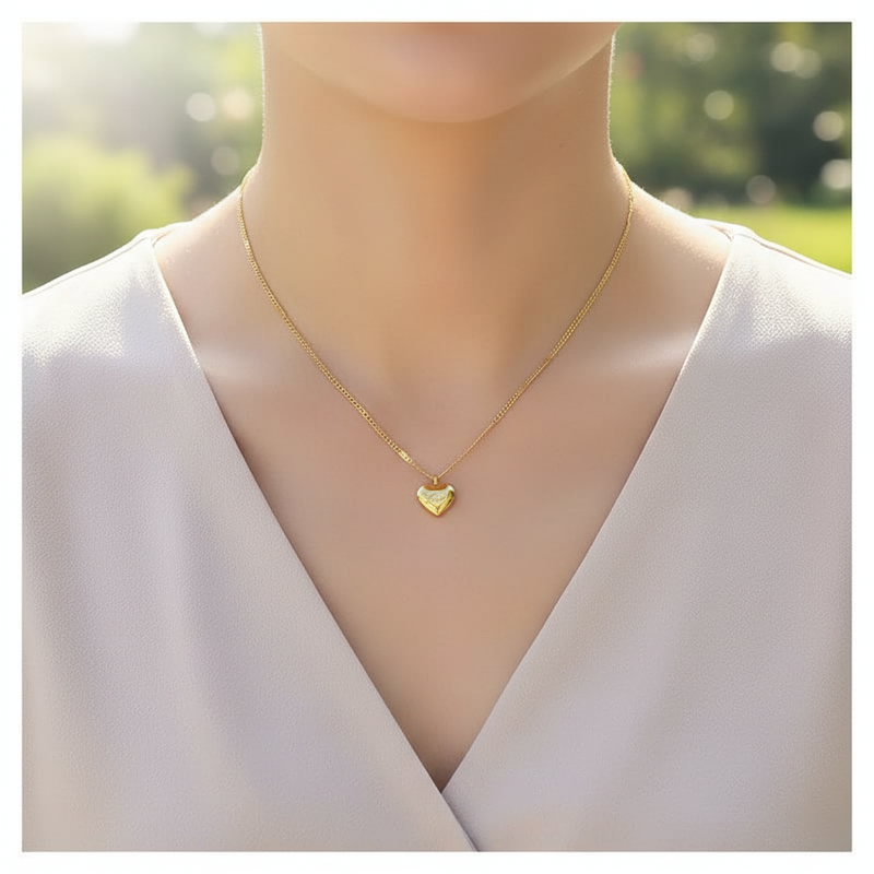 Elegante Halskette - GoldenGleam