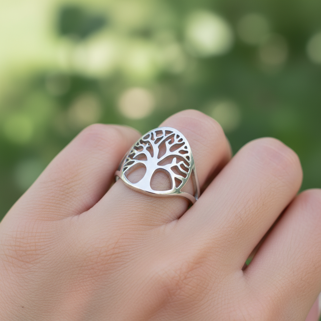 Filigran Gestalteter Ring - NatureGem