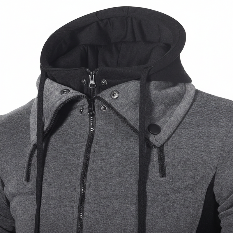 Fleecejacke Mit Kapuze - Rudolf