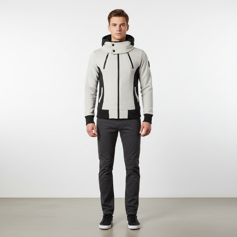 Fleecejacke Mit Kapuze - Rudolf