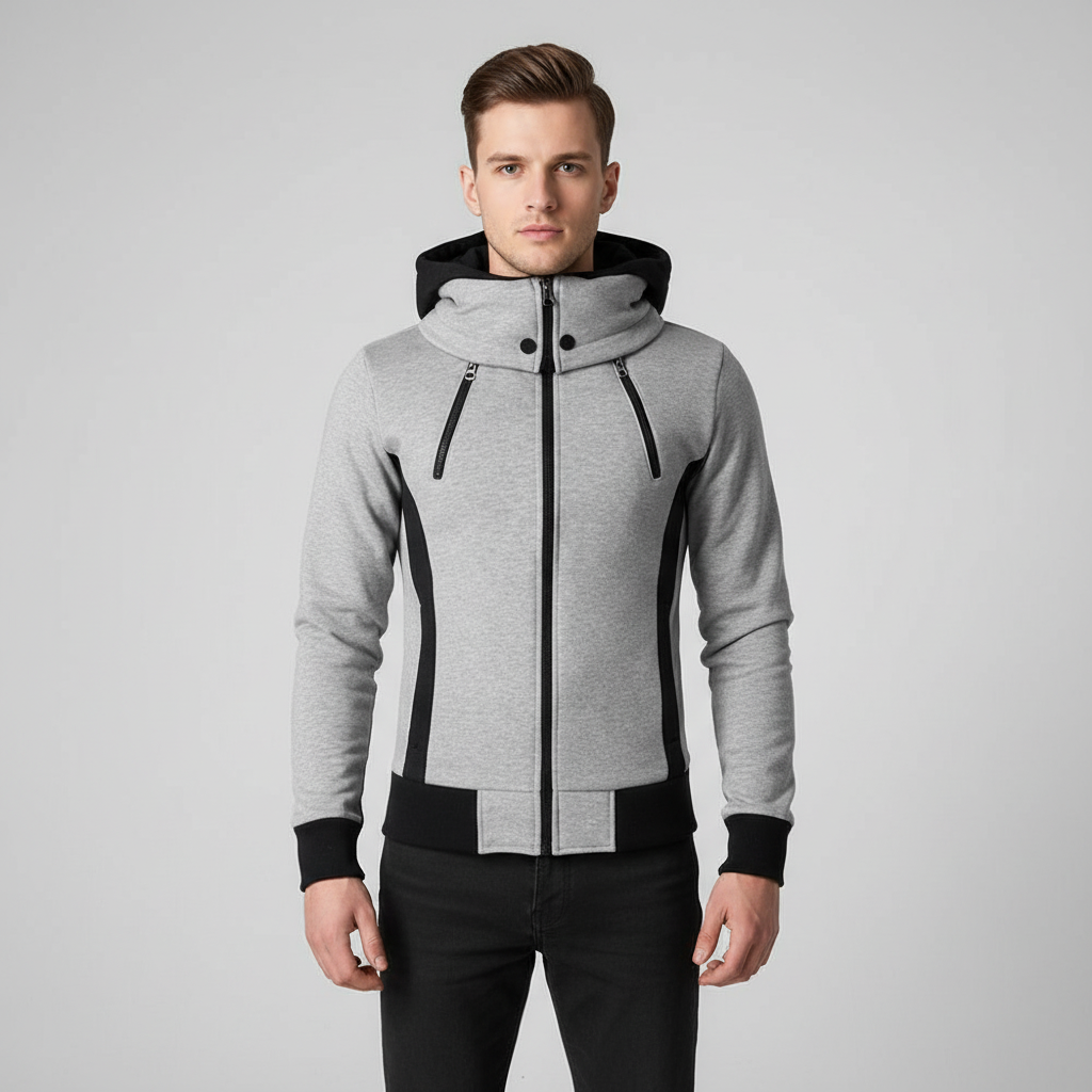 Fleecejacke Mit Kapuze - Rudolf