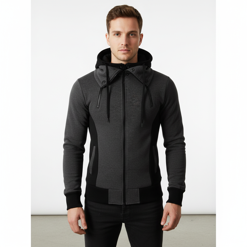 Fleecejacke Mit Kapuze - Rudolf