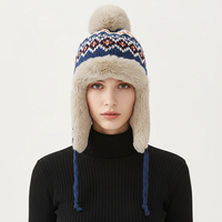 Gebrannte Mütze Mit Ohrenschutz - SnugHat