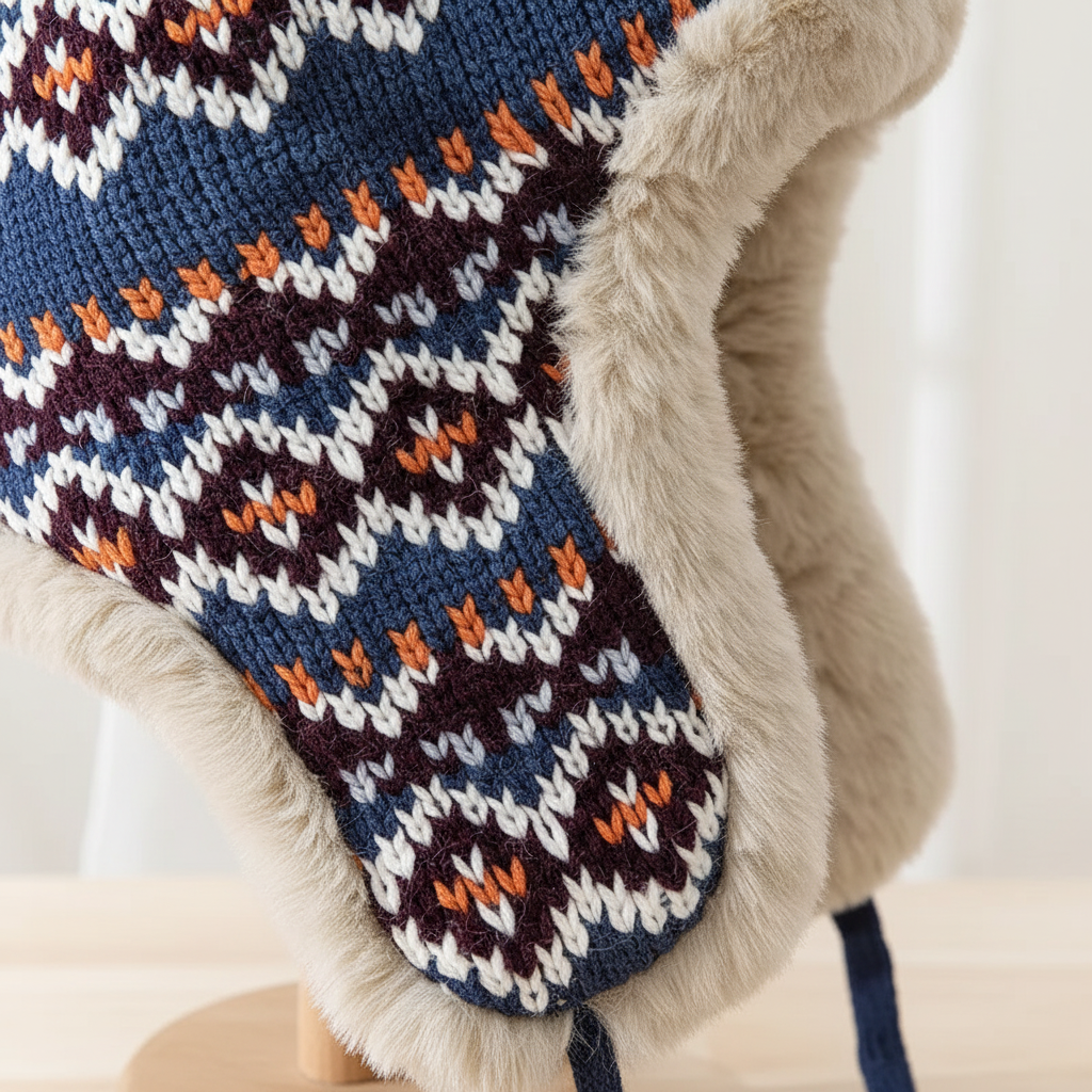 Gebrannte Mütze Mit Ohrenschutz - SnugHat