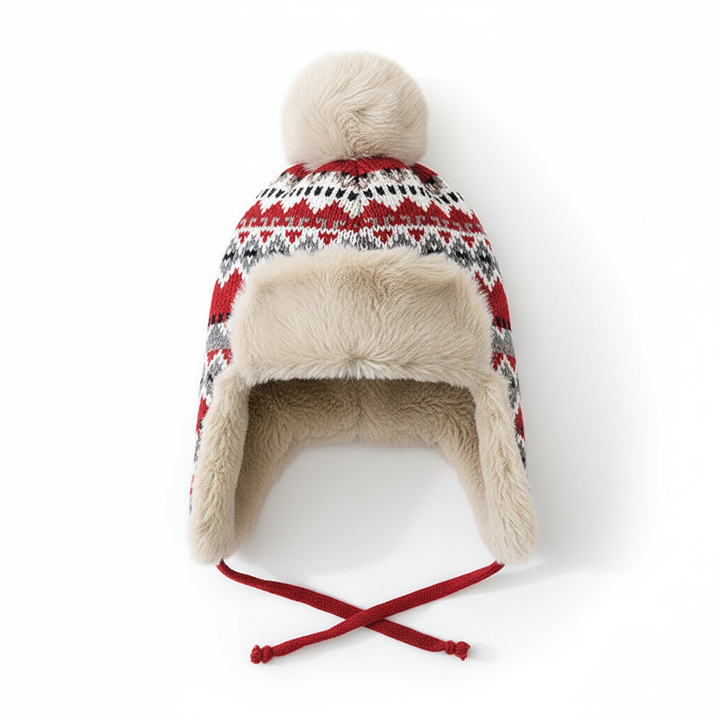 Gebrannte Mütze Mit Ohrenschutz - SnugHat