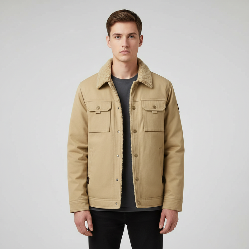 Gelegte Winterjacke - Marius