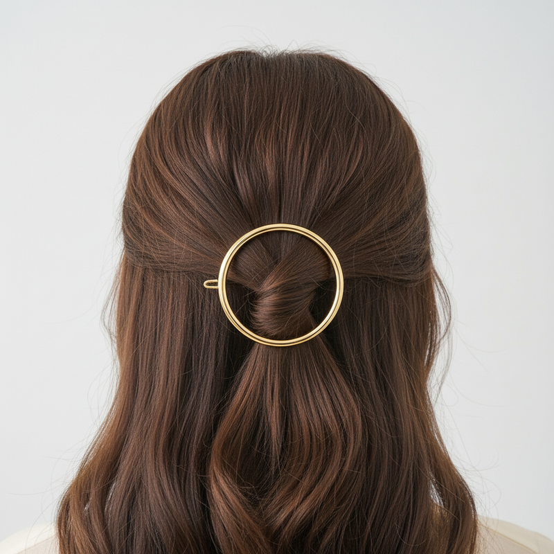 Geometrische Haarspange - MoonClip