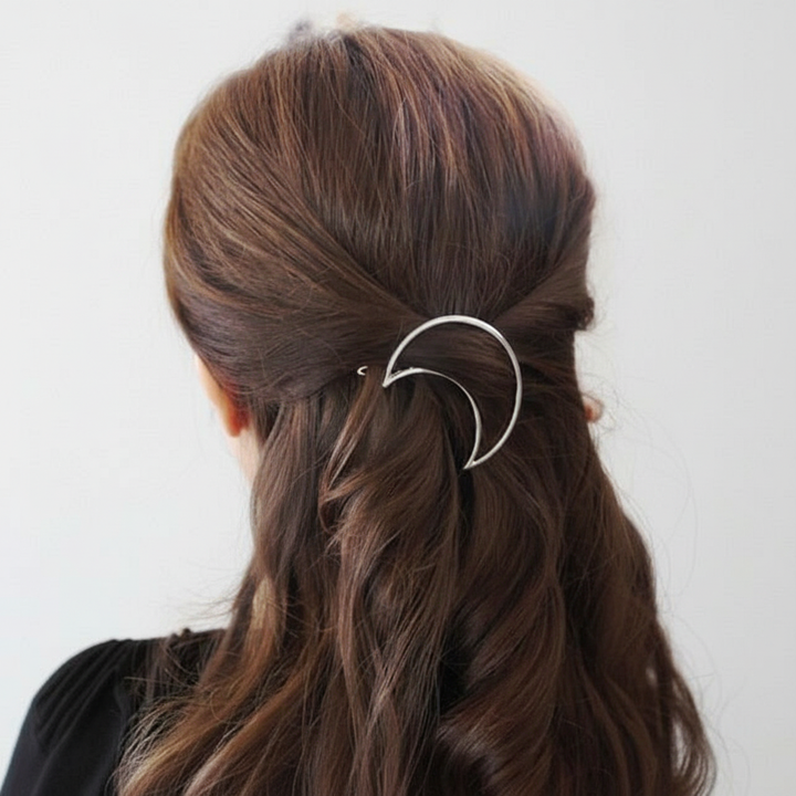 Geometrische Haarspange - MoonClip