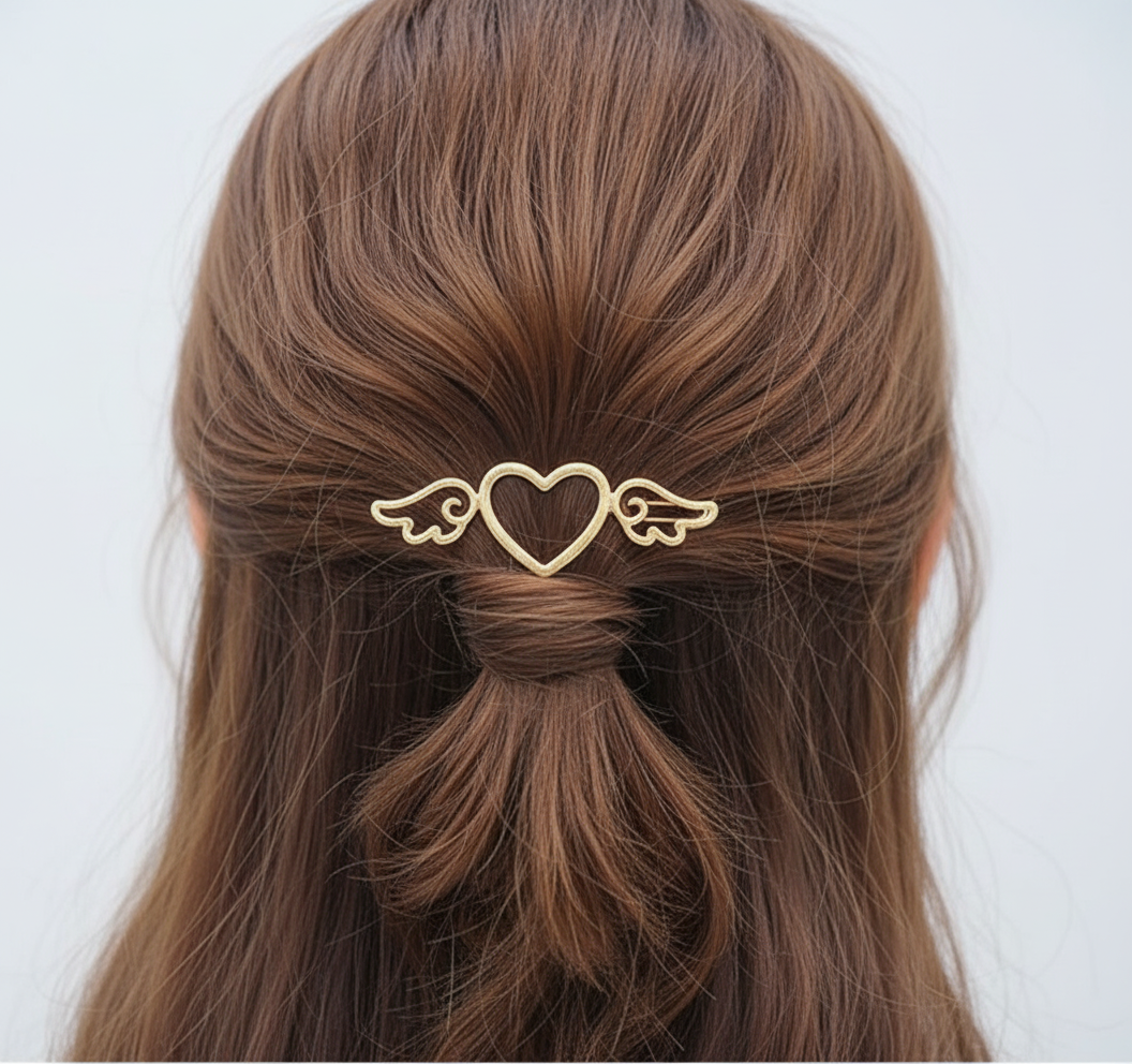 Geometrische Haarspange - MoonClip