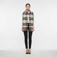 Gestreifter Damen Schal - HeartWarm