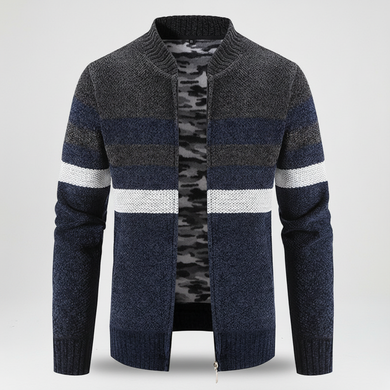 Gestreiftes Strickpullover - Karl