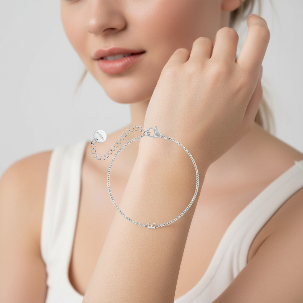 Goldfarbenes Initialarmband - InitialGold