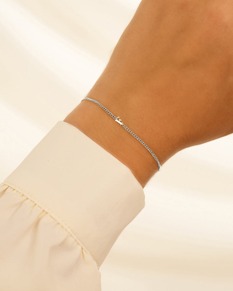 Goldfarbenes Initialarmband - InitialGold