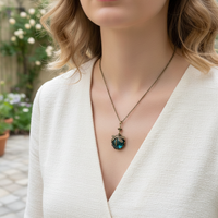 Halskette Mit Anhänger - DragonflyCharm