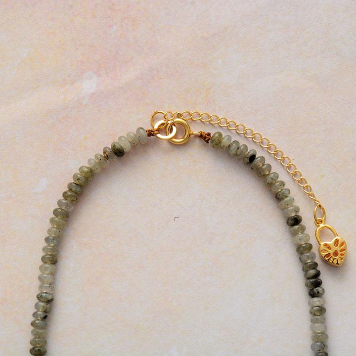 Handgefertigte Herzperlenkette - HeartGem