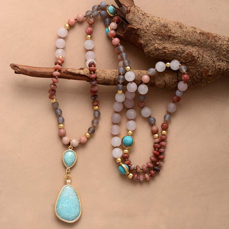 Handgefertigte Mala-Kette - SoulNecklace