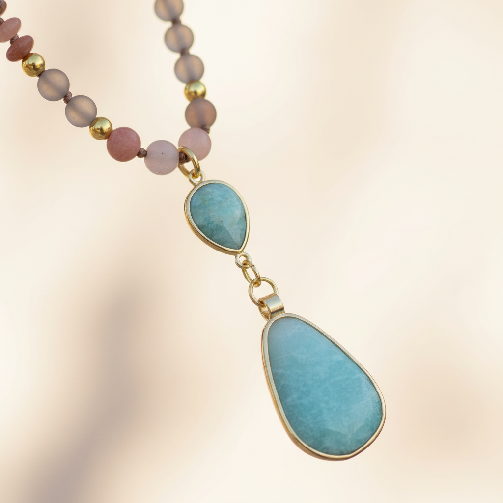 Handgefertigte Mala-Kette - SoulNecklace